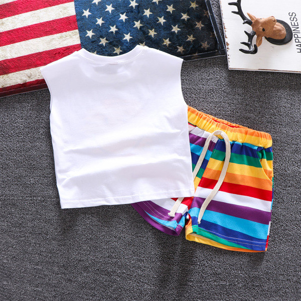 Set pentru copii colorat pentru baieti in doua parti