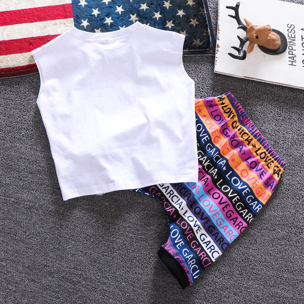 Set copii model nou in alb si roz pentru baieti