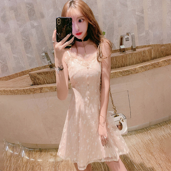 Rochie de dama moderna - model croiat in culoare deschisa