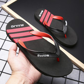 Мъжки ежедневни чехли с надпис-в три цвята