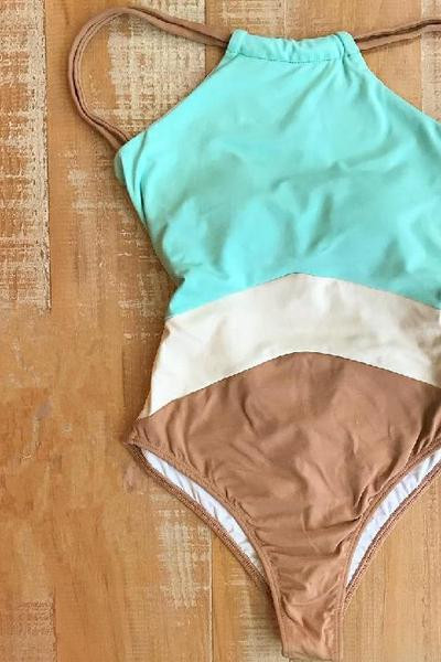 Costum de baie intreg de dama in mai multe culori