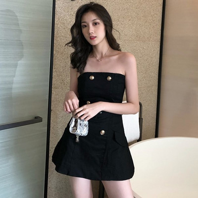 Rochie de dama actuala in doua culori cu curea