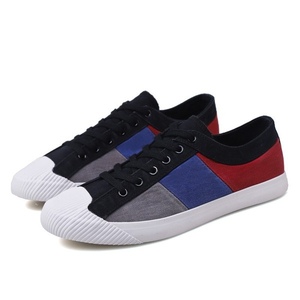 Adidasi moderni pentru barbati cu talpa plate - in trei culori