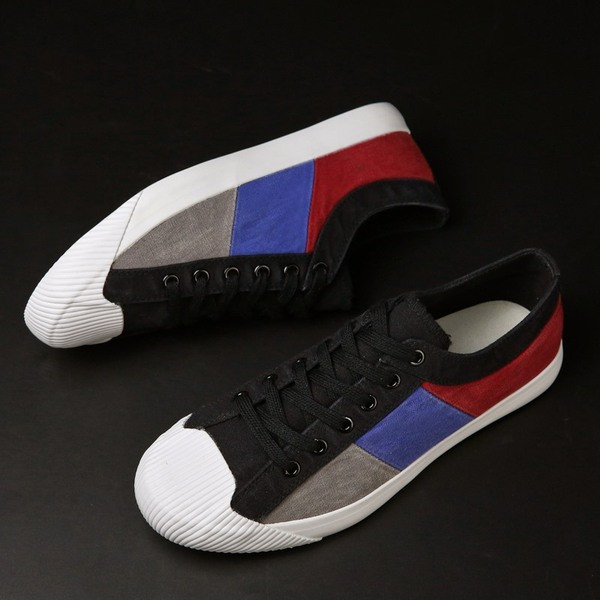 Adidasi moderni pentru barbati cu talpa plate - in trei culori