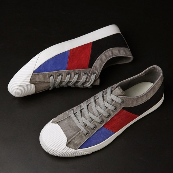 Adidasi moderni pentru barbati cu talpa plate - in trei culori