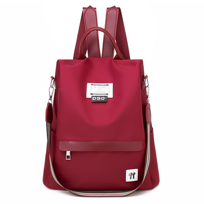 Rucsac modern de dama in patru culori cu emblema