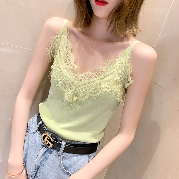 Maieu modern de dama in mai multe culori cu dantela