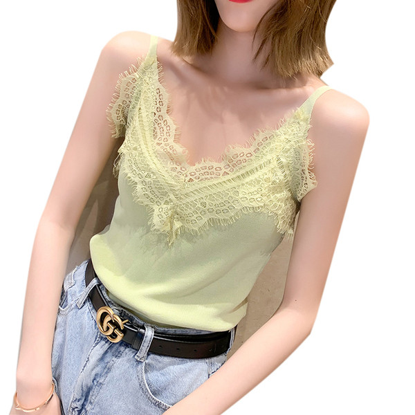 Maieu modern de dama in mai multe culori cu dantela