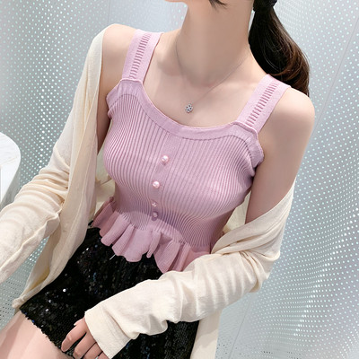 Top de damă modern în patru culori cu nasturi