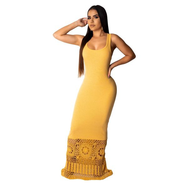 Rochie moderna de dama lunga cu bretele subtiri in mai multe culori