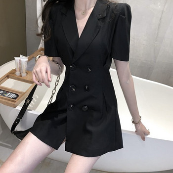 Rochie casual de dama cu maneci scurte in doua culori