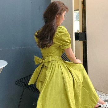 Rochie lunga de dama eleganta in patru culori