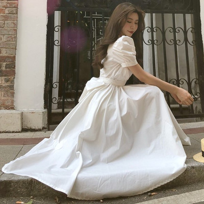 Rochie lunga de dama eleganta in patru culori