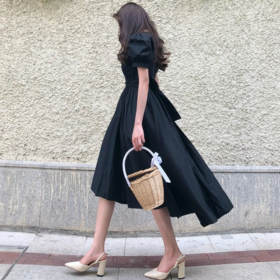 Rochie lunga de dama eleganta in patru culori