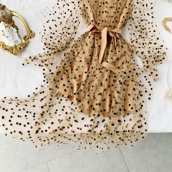 Rochie moderna de dama cu umerii goi si cravata