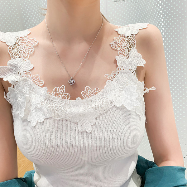 Actual maiou de damă în trei culori