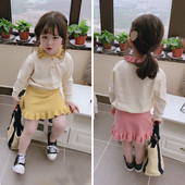 Set modern pentru copii pentru fete in roz si galben