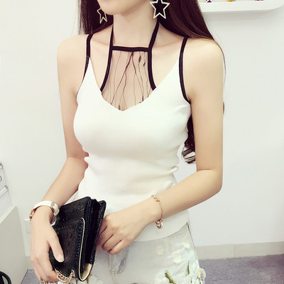 Maieu modern de damă în alb și negru