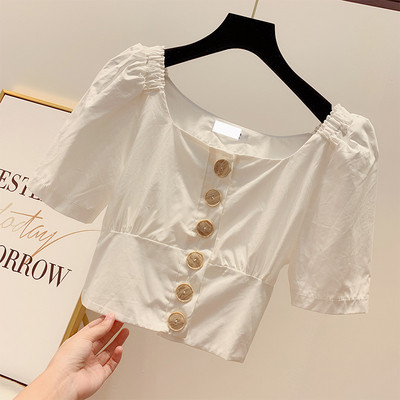 Bluza de dama cu nasturi in trei culori