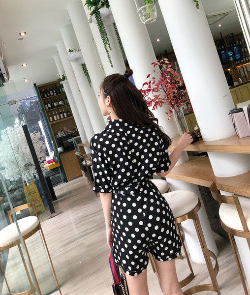 Salopeta de dama cu maneca scurta