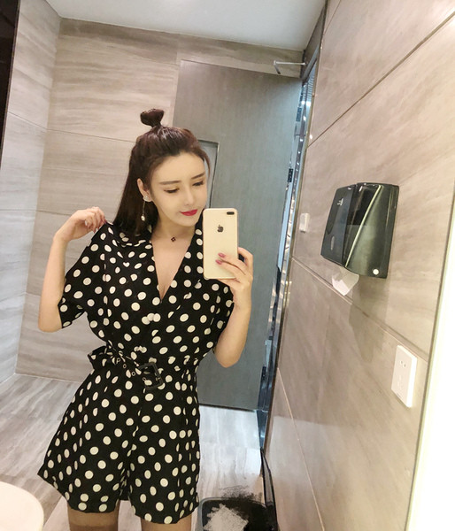 Salopeta de dama cu maneca scurta