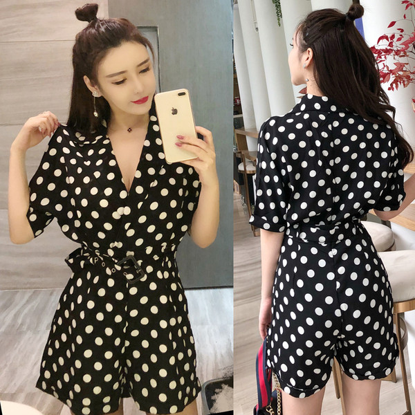 Salopeta de dama cu maneca scurta