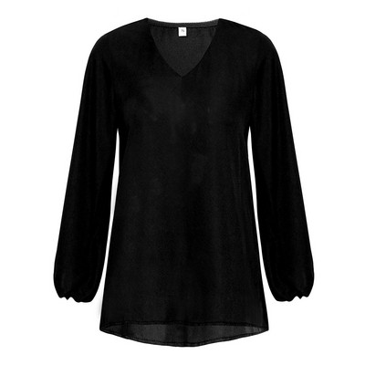 Bluză de damă modernă cu mâneci largi în diferite culori