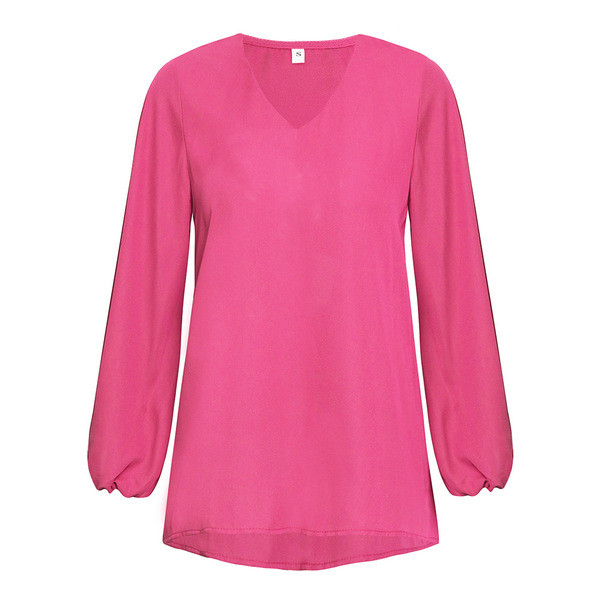 Bluză de damă modernă cu mâneci largi în diferite culori