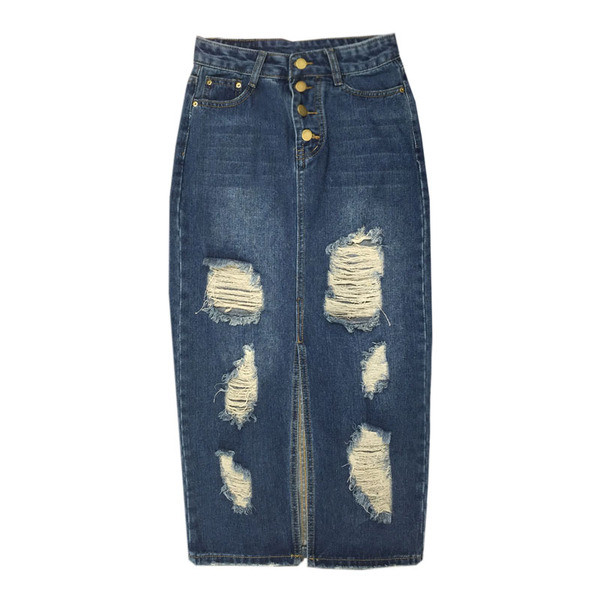 Fusta de dama moderna in doua culori - cu talie inalta