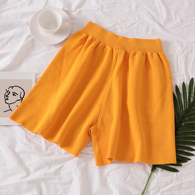 Ежедневни дамски къси панталони с джобове в различни цветове