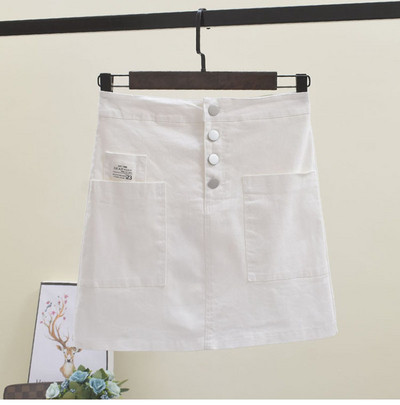 Fusta casual dama cu buzunare in mai multe culori