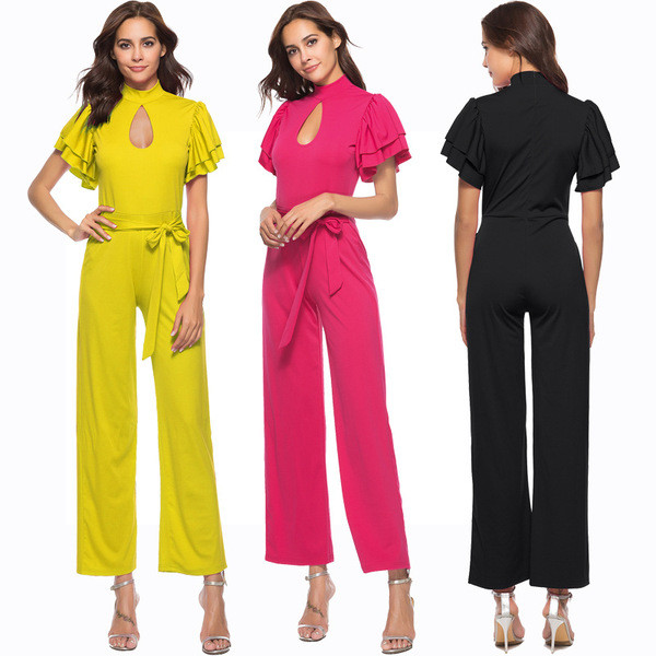 Salopeta de dama cu maneca scurta in trei culori