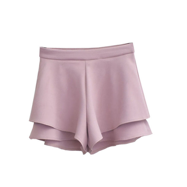 Pantaloni scurți eleganti de damă în patru culori