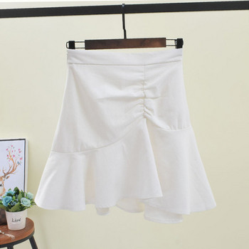 Дамска ежедневна пола в черен,бял и бежов цвят 