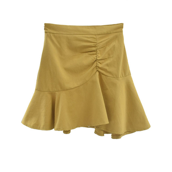 Дамска ежедневна пола в черен,бял и бежов цвят 