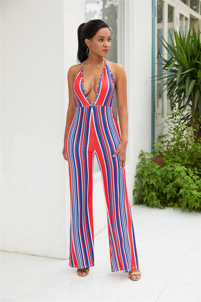 Salopeta de dama cu decolteu in V in doua culori