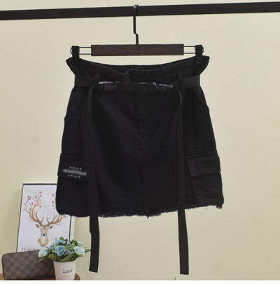 Fusta dama sport-casual cu curea in mai multe culori