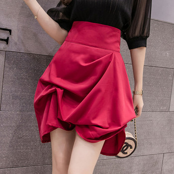 Fusta de dama moderna in model croiat in trei culori