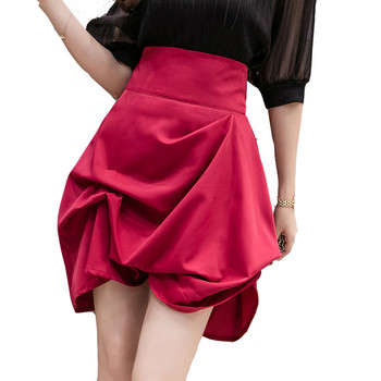 Fusta de dama moderna in model croiat in trei culori