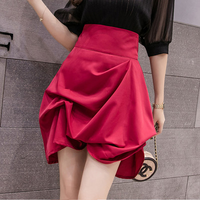 Fusta de dama moderna in model croiat in trei culori