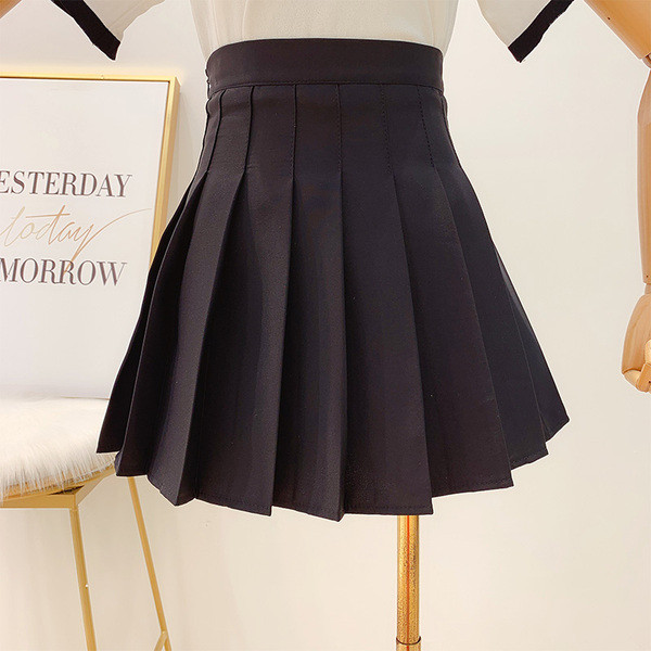 Fusta de dama moderna cu talie inalta in trei culori