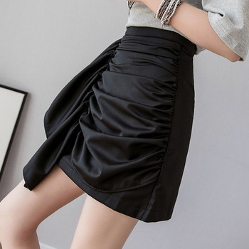 Fusta de dama moderna cu talie inalta - in doua culori