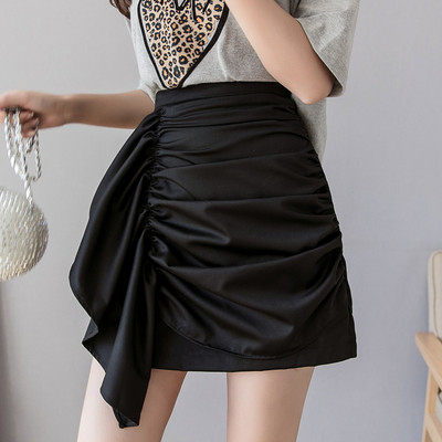 Fusta de dama moderna cu talie inalta - in doua culori