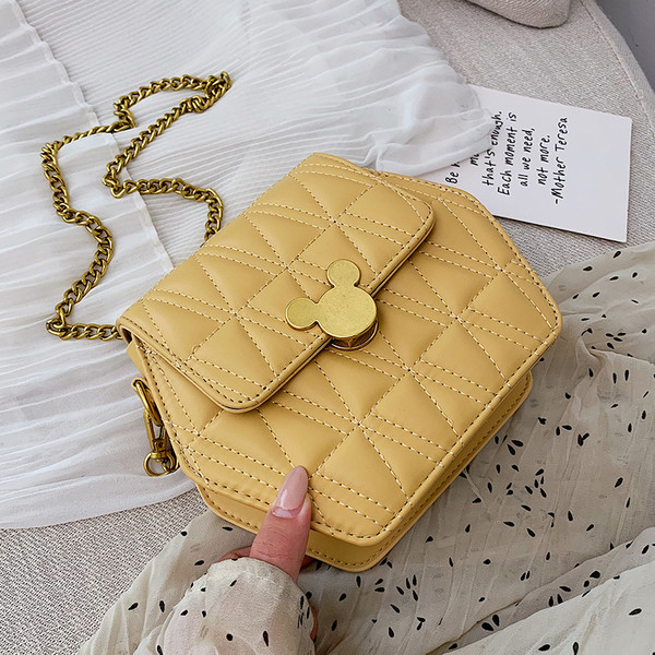 Geanta de dama moderna cu inchidere metalica in mai multe culori