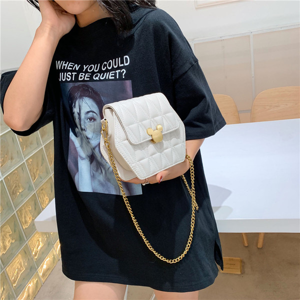 Geanta de dama moderna cu inchidere metalica in mai multe culori