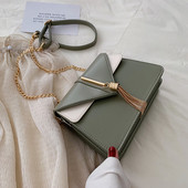 Geanta de dama eleganta cu decor metalic in mai multe culori