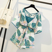 Salopetă scurtă modernă pentru femei, cu mărimi până la 4XL