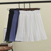 Fusta plisata dama - model scurt in mai multe culori