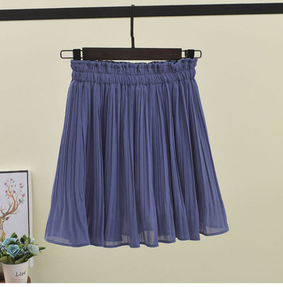 Fusta plisata dama - model scurt in mai multe culori