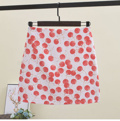 Fusta de dama moderna cu aplicare de culoare in mai multe culori